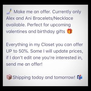 📦 OFFER UP TO 50% OFF ANYTHING IN CLOSET🗣